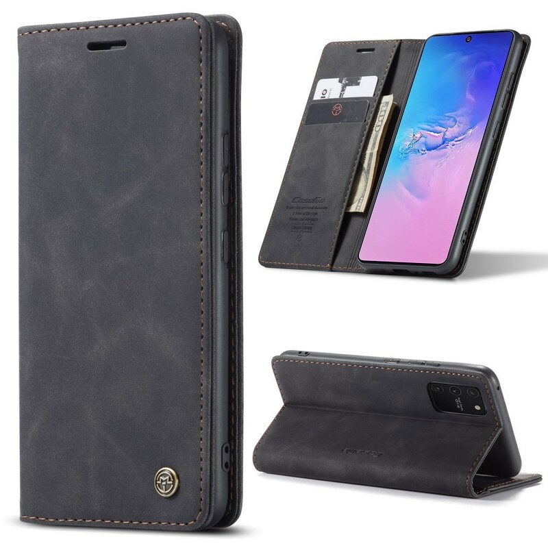 Folio-fodral För Samsung Galaxy S10 Lite Läderfodral Caseme Konstläder