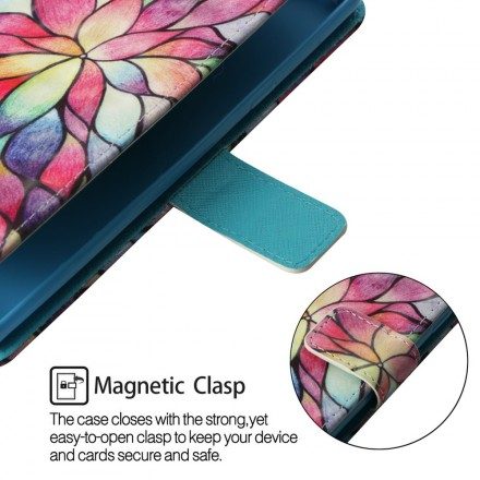 Folio-fodral För Samsung Galaxy S10 Plus Optisk Färg