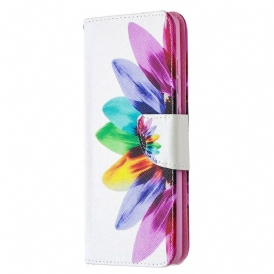 Folio-fodral För Samsung Galaxy S20 FE Akvarellblomma
