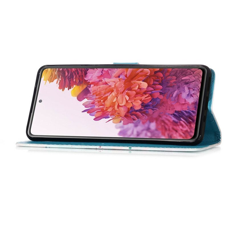 Folio-fodral För Samsung Galaxy S20 FE Akvarelldrömfångare