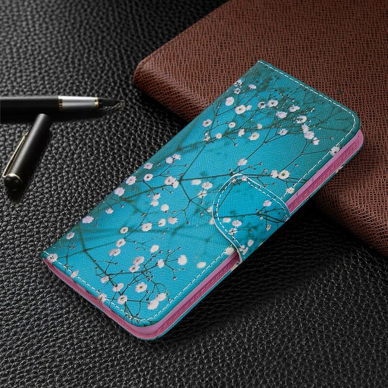 Folio-fodral För Samsung Galaxy S20 FE Blommande Träd