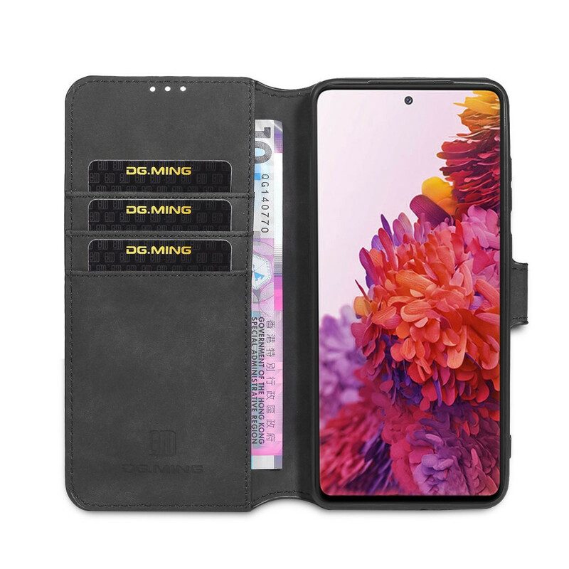 Folio-fodral För Samsung Galaxy S20 FE Dg.ming Retro