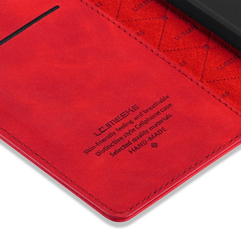 Folio-fodral För Samsung Galaxy S20 FE Läderfodral Lc.imeeke Lädereffekt