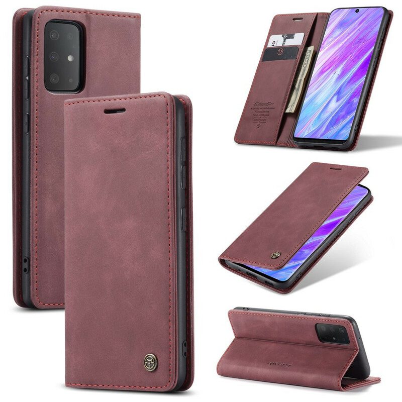 Folio-fodral För Samsung Galaxy S20 Läderfodral Caseme Konstläder