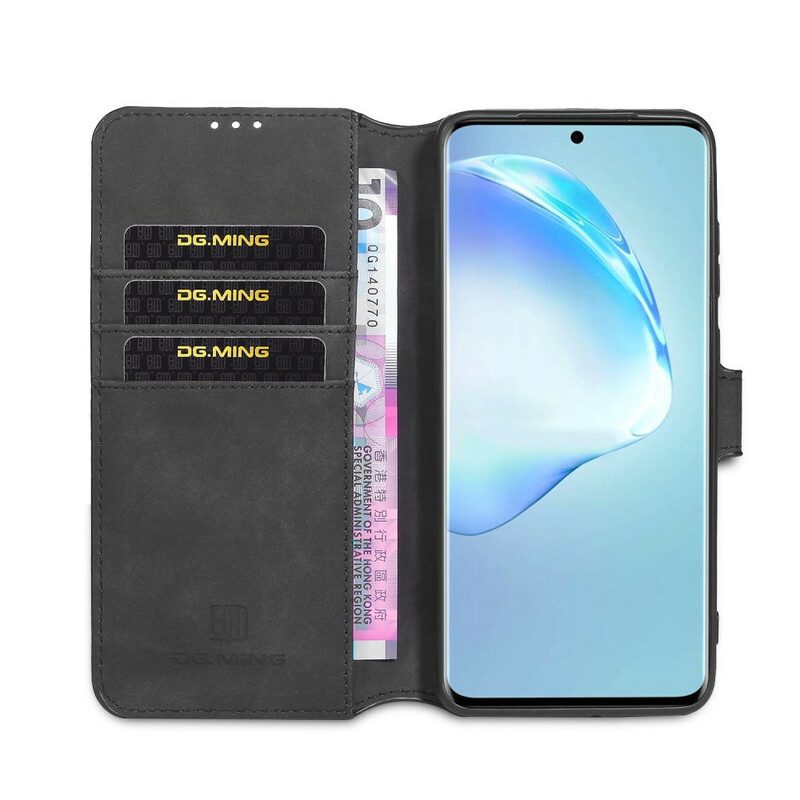 Folio-fodral För Samsung Galaxy S20 Plus 4G / 5G Dg.ming Retro