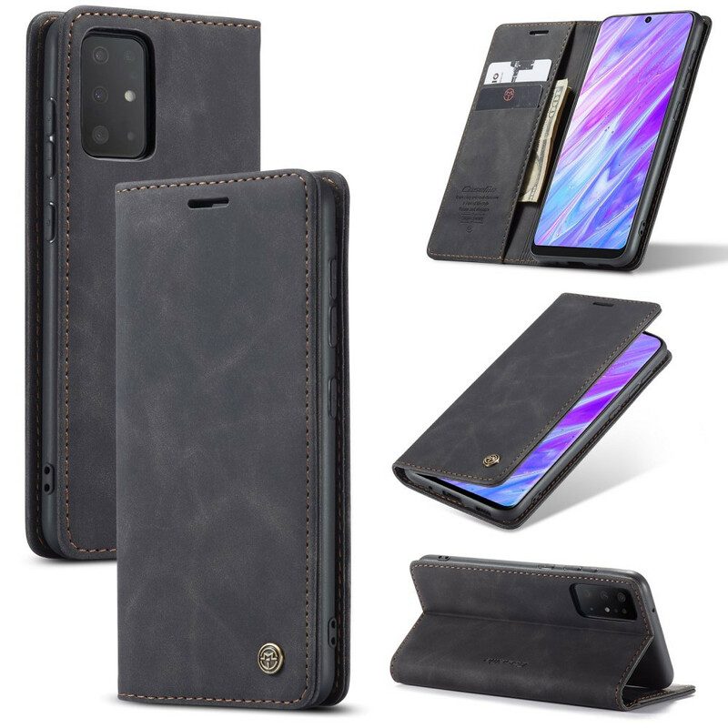 Folio-fodral För Samsung Galaxy S20 Plus 4G / 5G Läderfodral Caseme Konstläder