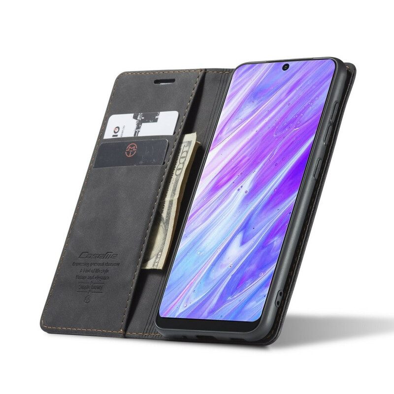 Folio-fodral För Samsung Galaxy S20 Plus 4G / 5G Läderfodral Caseme Konstläder