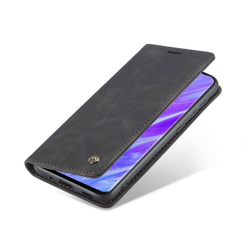 Folio-fodral För Samsung Galaxy S20 Plus 4G / 5G Läderfodral Caseme Konstläder