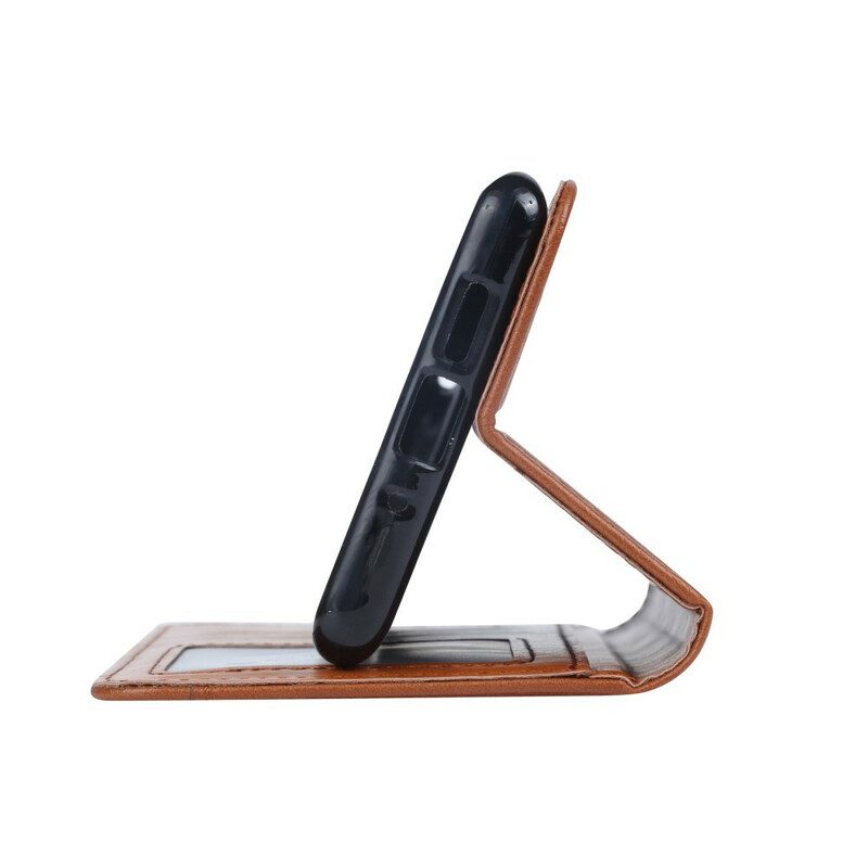 Folio-fodral För Samsung Galaxy S20 Ultra Läderfodral Korthållare I Konstläder