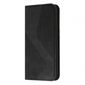 Folio-fodral För Samsung Galaxy S20 Ultra Läderfodral S-design Läderstil