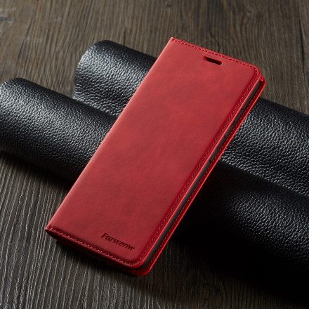 Folio-fodral För Samsung Galaxy S21 5G Läderfodral Lädereffekt Forwenw