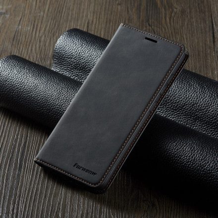 Folio-fodral För Samsung Galaxy S21 Plus 5G Läderfodral Lädereffekt Forwenw