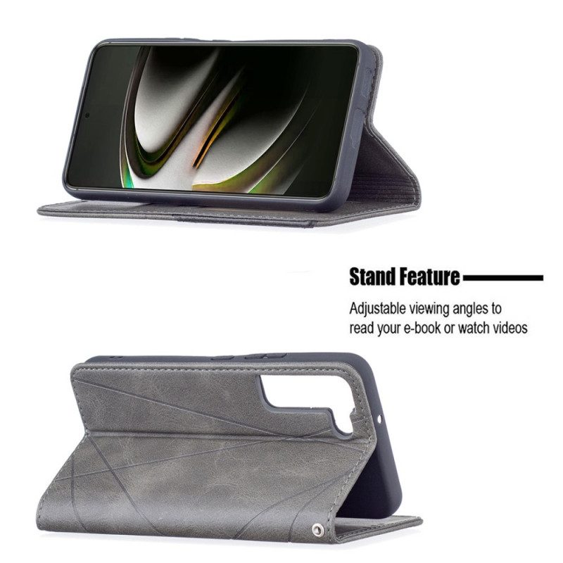Folio-fodral För Samsung Galaxy S22 5G Läderfodral Artiststil