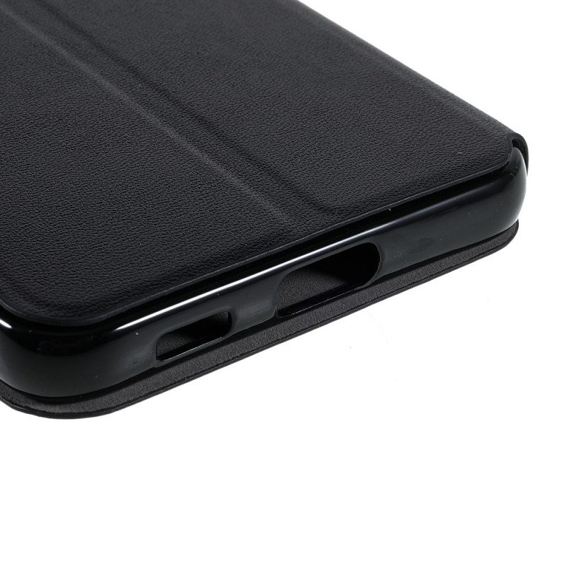 Folio-fodral För Samsung Galaxy S22 5G Läderfodral X- Level Fib Ii-serien