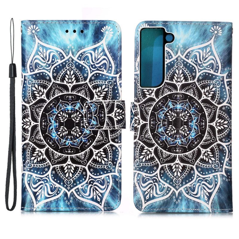 Folio-fodral För Samsung Galaxy S22 Plus 5G Mandala I Himlen