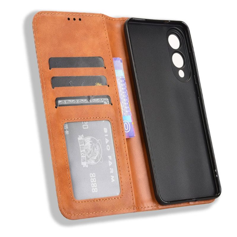 Folio-fodral För Samsung Galaxy S25 5g Edge Frieze Vintage