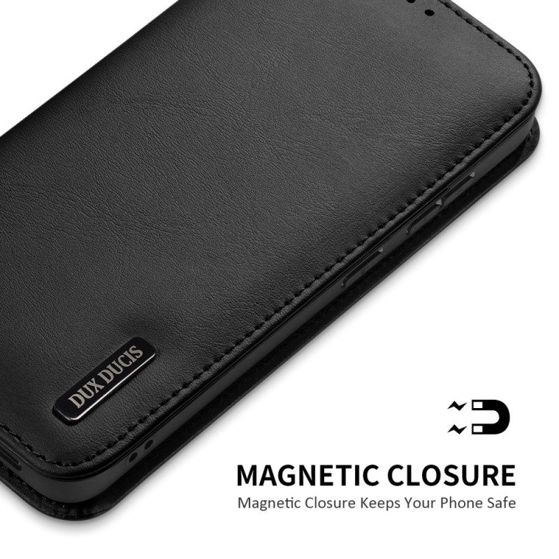 Folio-fodral För Samsung Galaxy S25 5g Edge Hivo-serien Dux Ducis