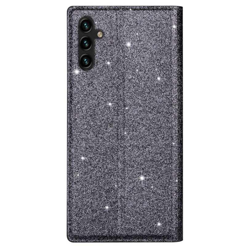 Folio-fodral För Samsung Galaxy S25 5g Paljetter