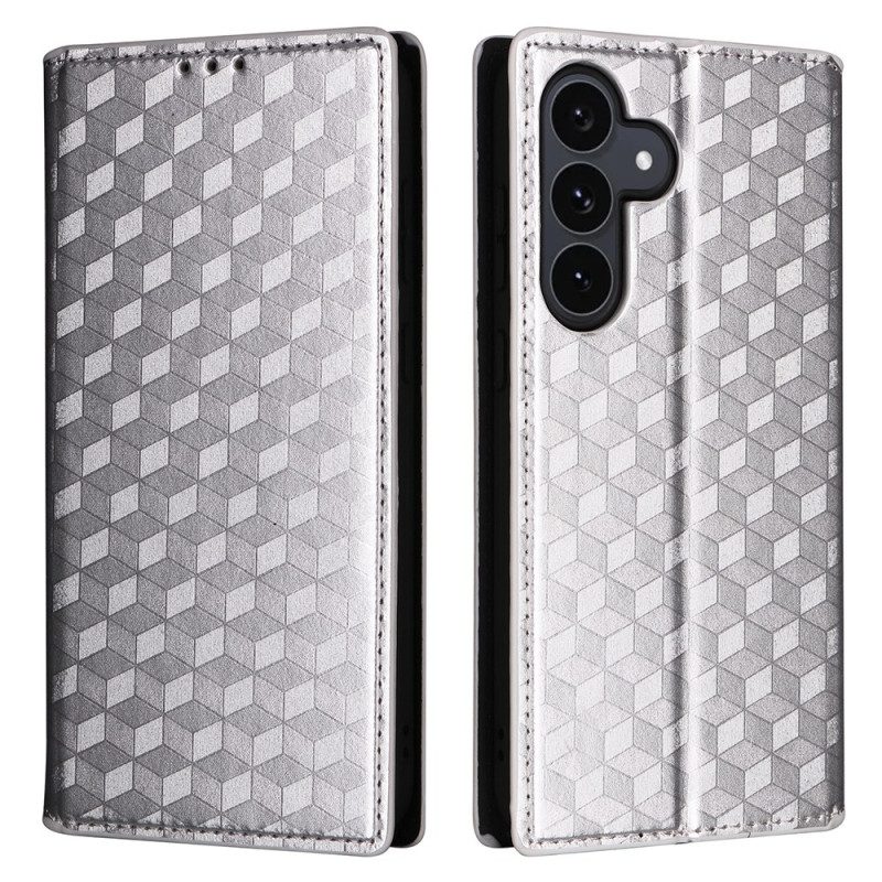 Folio-fodral För Samsung Galaxy S25 Fe Glansig