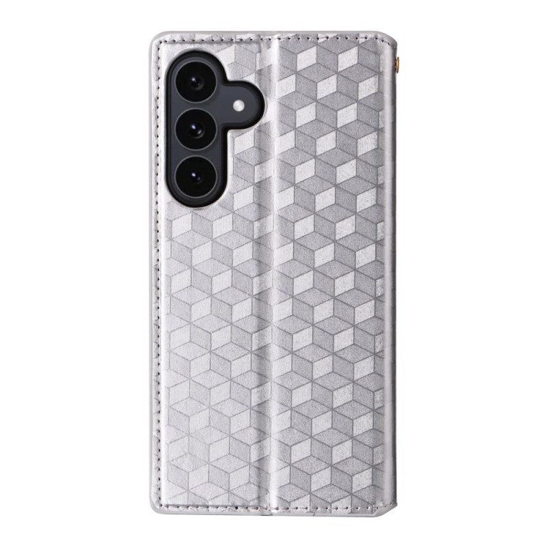 Folio-fodral För Samsung Galaxy S25 Fe Glansig