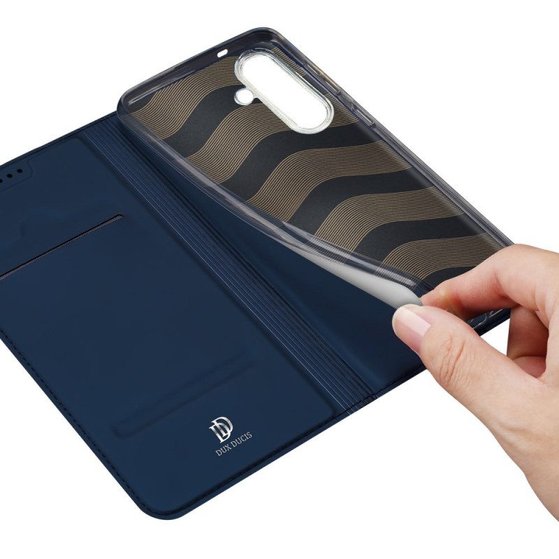 Folio-fodral För Samsung Galaxy S25 Fe Skin Pro Series Dux Ducis