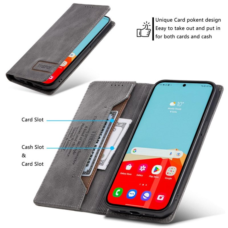 Folio-fodral För Samsung Galaxy S25 Fe Ttudrch