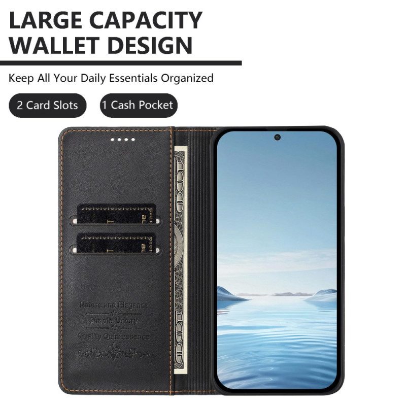 Folio-fodral För Samsung Galaxy S26 Magnetisk Stängning Och Rfid-skydd