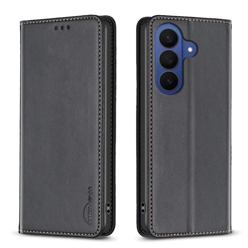 Folio-fodral För Samsung Galaxy S26 Plus Faux Läder Binfen Färg
