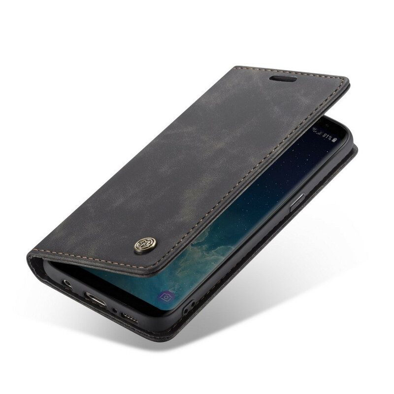 Folio-fodral För Samsung Galaxy S8 Läderfodral Caseme Konstläder