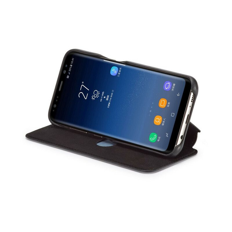 Folio-fodral För Samsung Galaxy S8 Läderfodral Lc.imeeke Lädereffekt