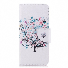 Folio-fodral För Samsung Galaxy S9 Blommigt Träd