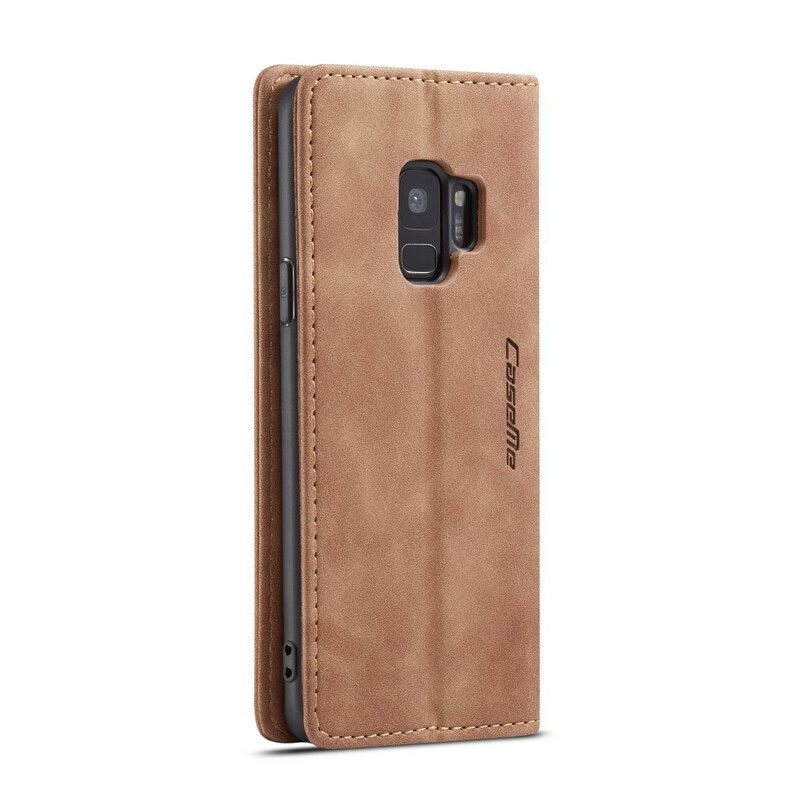 Folio-fodral För Samsung Galaxy S9 Läderfodral Caseme Konstläder