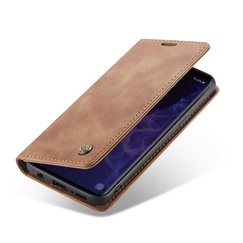 Folio-fodral För Samsung Galaxy S9 Läderfodral Caseme Konstläder