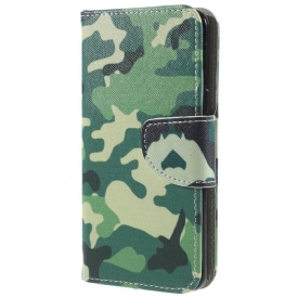Folio-fodral För Samsung Galaxy S9 Militärt Kamouflage