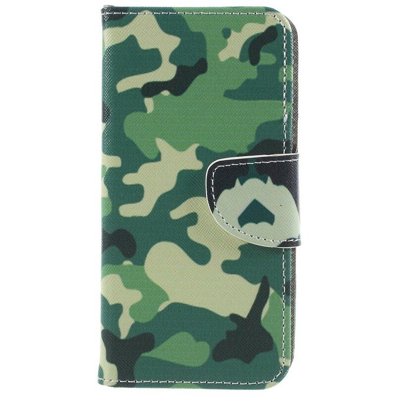 Folio-fodral För Samsung Galaxy S9 Militärt Kamouflage