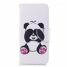 Folio-fodral För Samsung Galaxy S9 Panda Kul