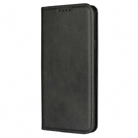 Folio-fodral För Samsung Galaxy S9 Plus Läderfodral Faux Lädersömmar
