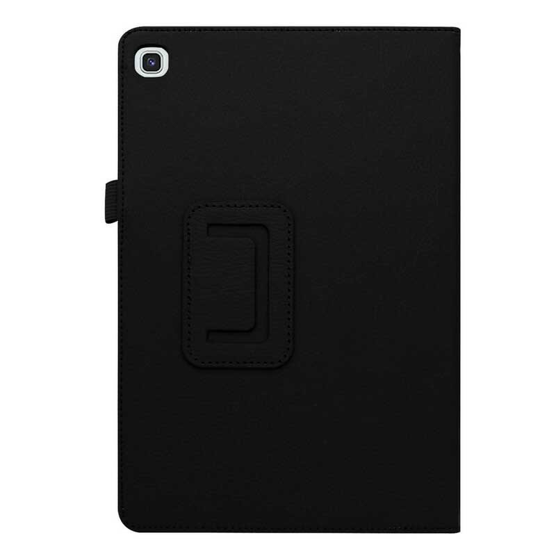 Folio-fodral För Samsung Galaxy Tab A 10.1 (2019) 2 Litchi Konstläderluckor