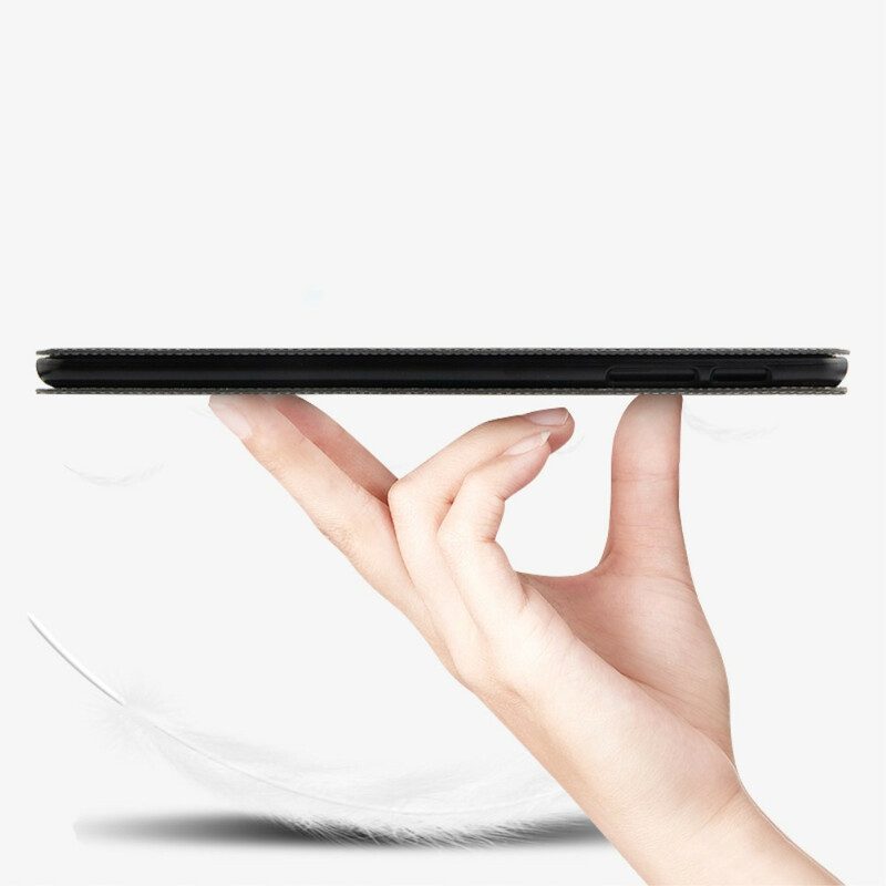 Folio-fodral För Samsung Galaxy Tab A 10.1 (2019) Premium Style I Äkta Läder