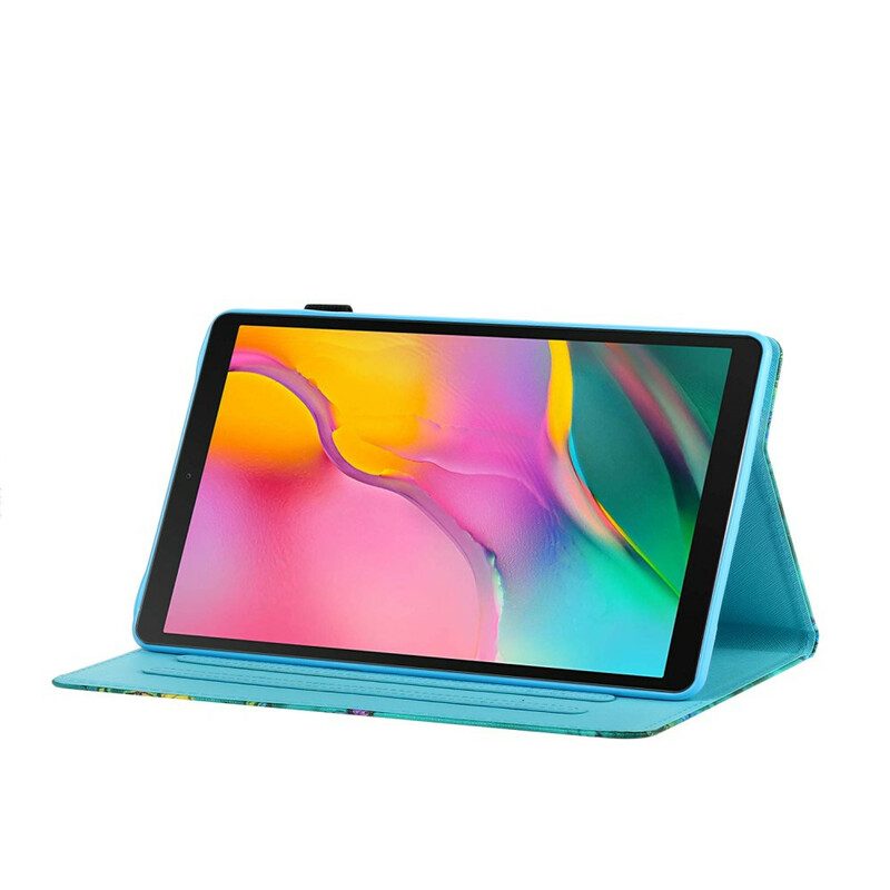 Folio-fodral För Samsung Galaxy Tab A 10.1 (2019) Tigerbebis