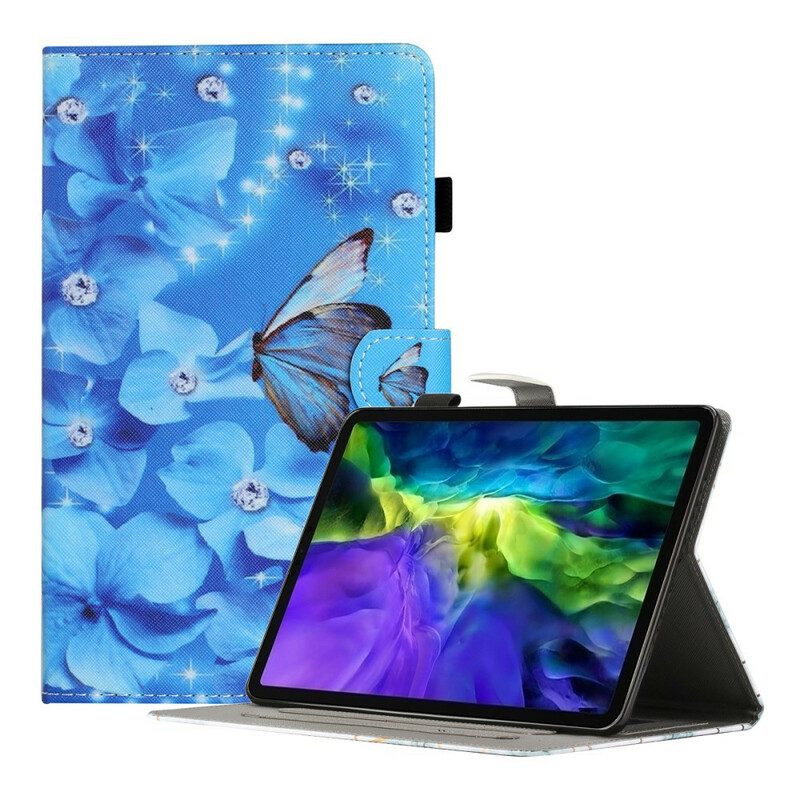 Folio-fodral För Samsung Galaxy Tab A7 Lite Blommig