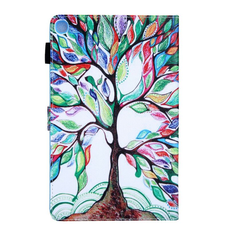 Folio-fodral För Samsung Galaxy Tab A7 Lite Flerfärgat Träd
