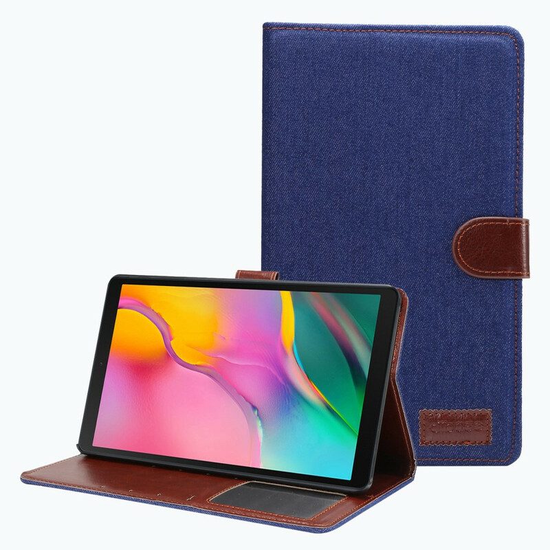 Folio-fodral För Samsung Galaxy Tab A7 Lite Jeans