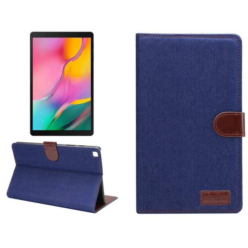 Folio-fodral För Samsung Galaxy Tab A7 Lite Jeans