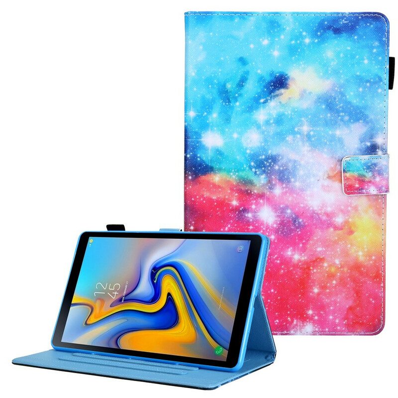 Folio-fodral För Samsung Galaxy Tab A7 Lite Rymden
