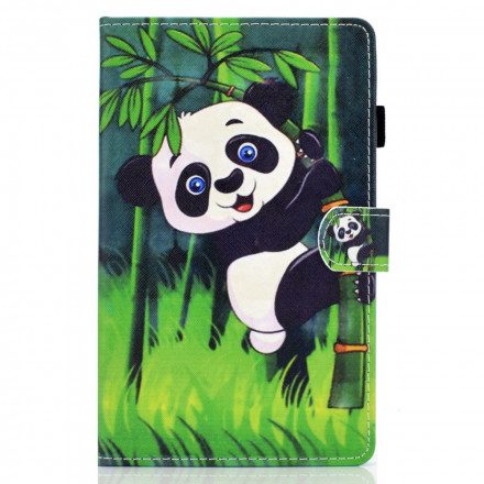 Folio-fodral För Samsung Galaxy Tab A7 Panda