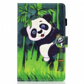 Folio-fodral För Samsung Galaxy Tab A7 Panda