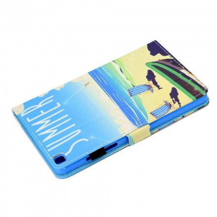 Folio-fodral För Samsung Galaxy Tab A7 Strand