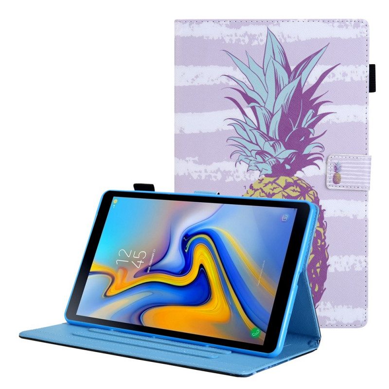 Folio-fodral För Samsung Galaxy Tab A8 Ananas Design