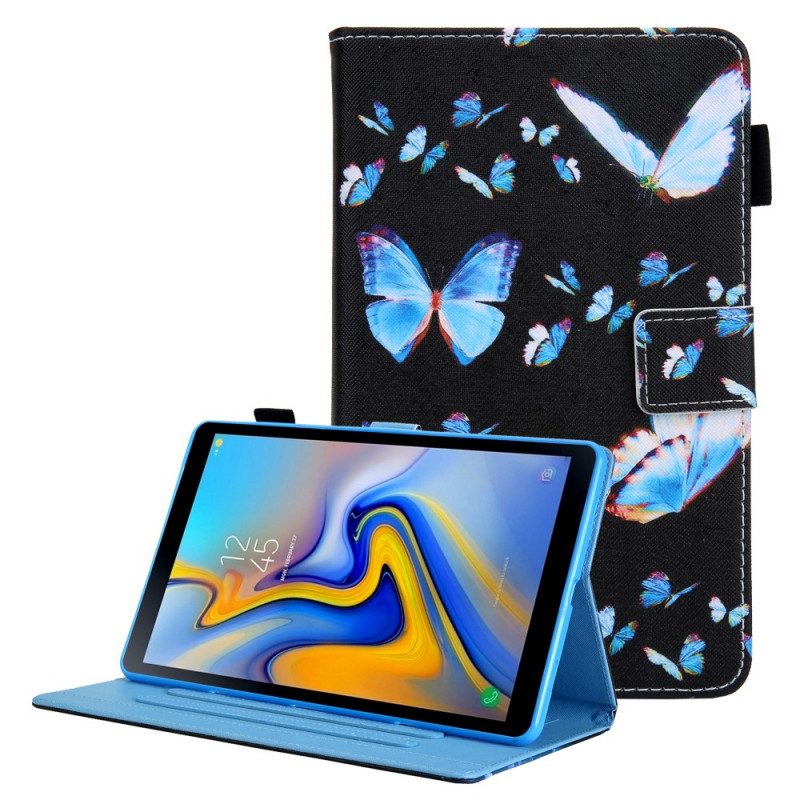Folio-fodral För Samsung Galaxy Tab A8 Flera Fjärilar